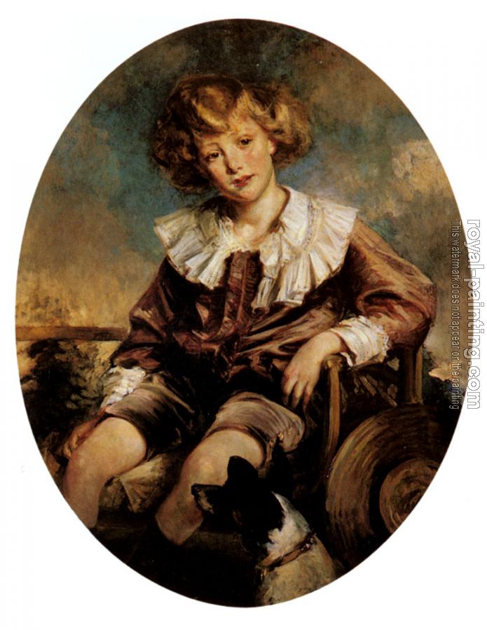 Jacques Emile Blanche : Portrait Of Antonin De Mun As A Young Boy